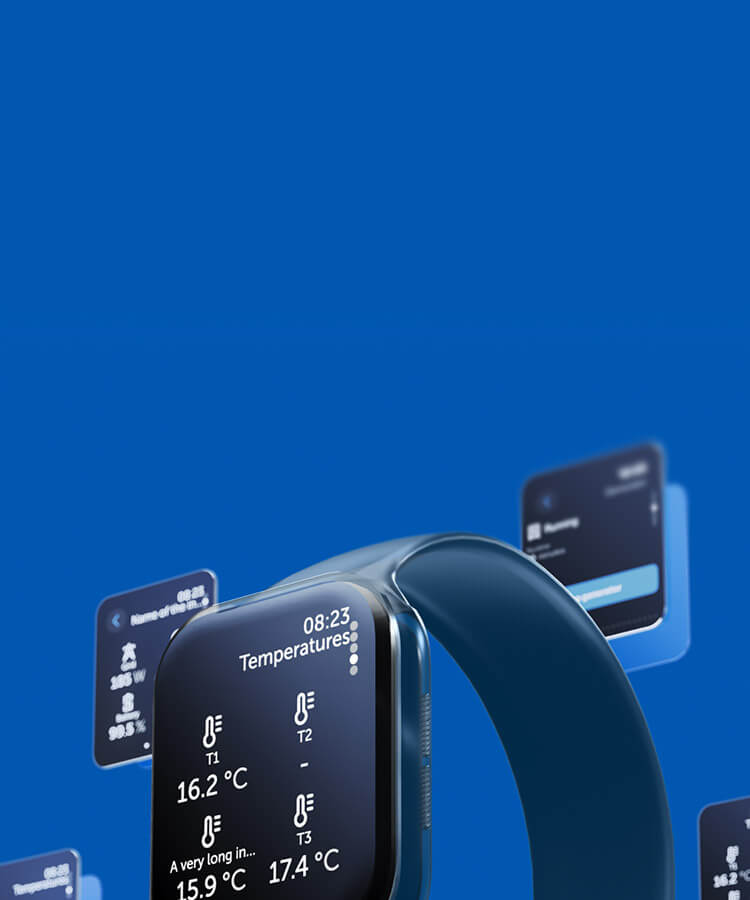 Monitorice su sistema desde su reloj